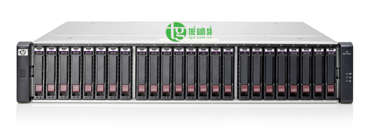 HP MSA 1040 2-port 1GbE iSCSI Dual Controller SFF Storage (E7W02A)